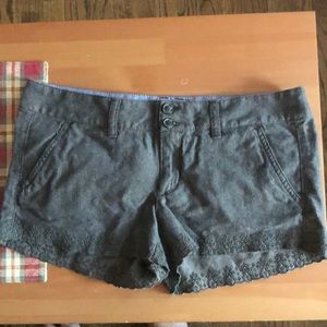 American Eagle Eyelet Shorts